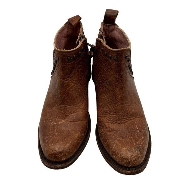 Miss Macie Bobby Jean Southwest Leather Boots Brown Size 6 - Picture 2 of 11